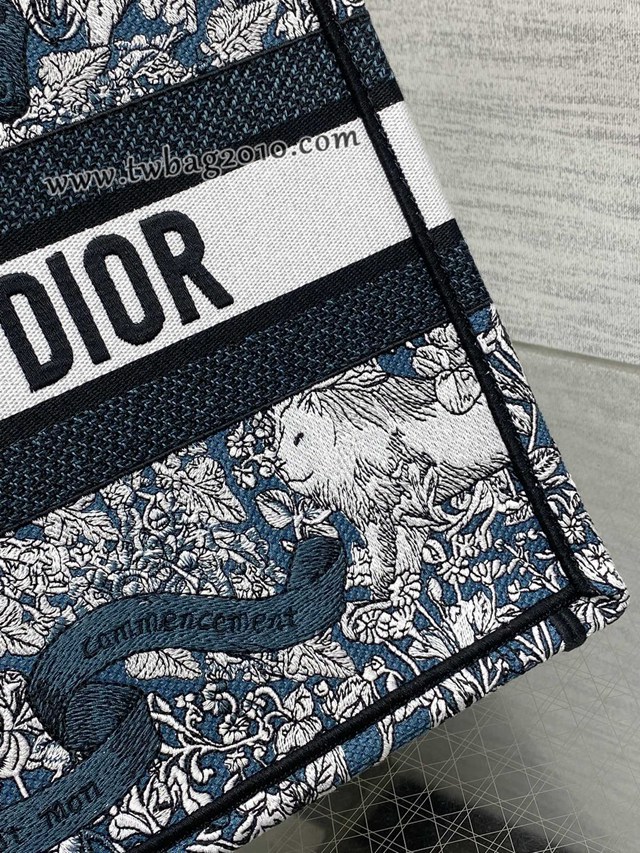 Dior专柜秋冬系列新款托特包迪奥高仿原单Tote包Around the world大号手提购物袋 djfk1702